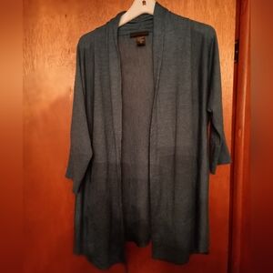Lane Bryant Women's Cardigan size 14/16 color dark teal